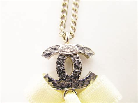 fake chanel necklace ebay|how to authenticate Chanel earrings.